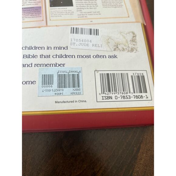 Children's Book Of The Bible Gary M Burge Linda Kerr Causey Wally Metts Hardback - Picture 3 of 7